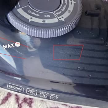 Tefal Çizik ve Su Damlası İçeren Ütüde Değişim Talebi