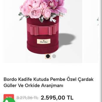 Yanlış Gönderilen Kutu Çiçek İçin İade Ve Değişim Talebi