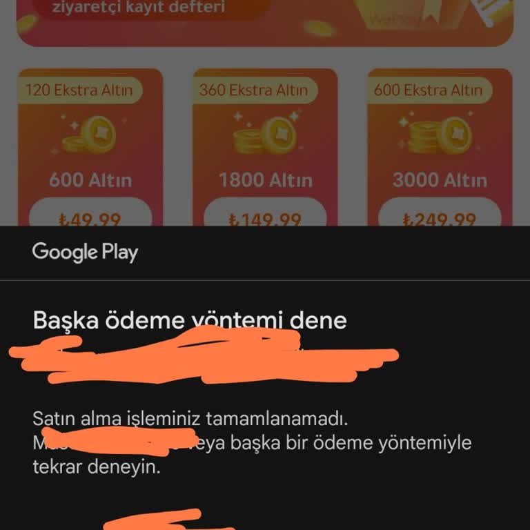 Weplay'de Satın Alma İşlemi Sürekli Reddediliyor, Açıklama Ve Çözüm Talep Ediyorum