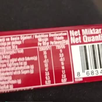 Tadelle Kalori Bilgisi Yanlışlığı!