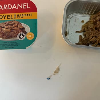 Dardanel Pilavında Bulunan Plastik Parça Sağlık Riskine Dikkat
