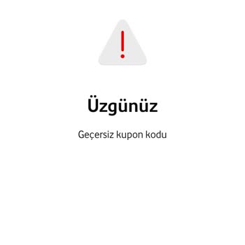 Vodafone Yanımda Uygulamasında IPhone 17 İçin %15 Kuponu Geçersiz Ve Cevap Yok
