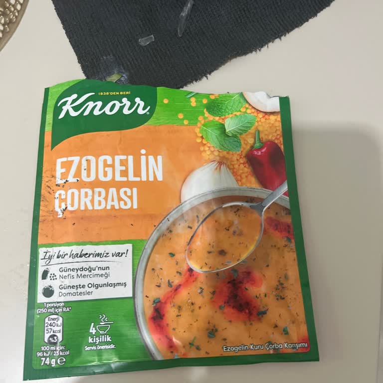 Knorr Ezogelin Çorbası İçinde Büyük Plastik Parça: Sağlık Riski Ve Güven Kaybı