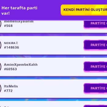 PK XD Afterverse'da Çocukları Rahatsız Eden Uygunsuz Parti Ve Kullanıcı Adları
