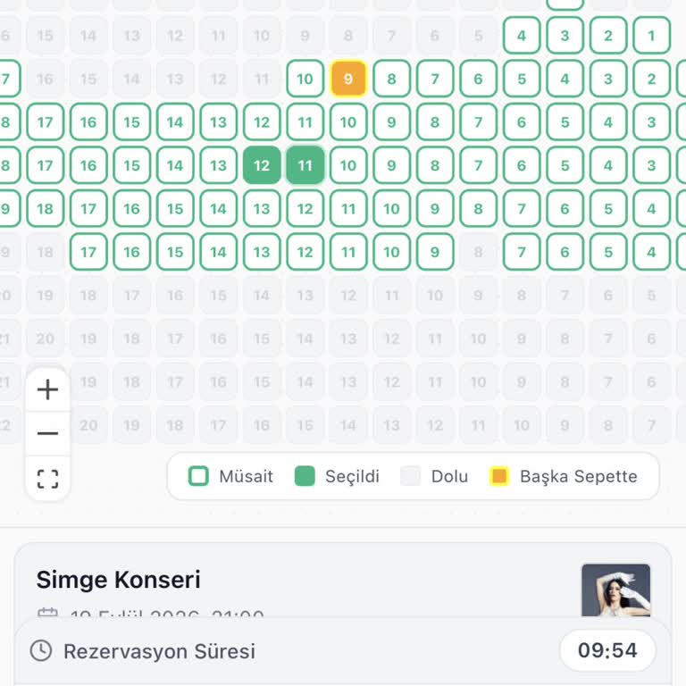 Simge Konseri Bilet Fiyatı Farkı İçin İade Talebi