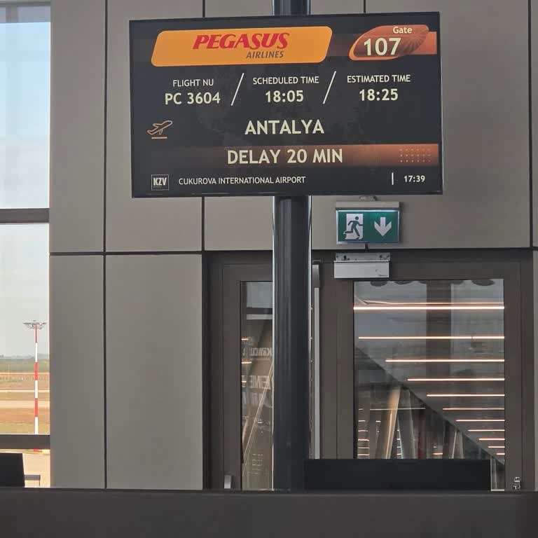 Pegasus'ta Kısa Mesafeli Uçuş Gecikmesi Güveni Sarsıyor Ve Telafi İstiyorum