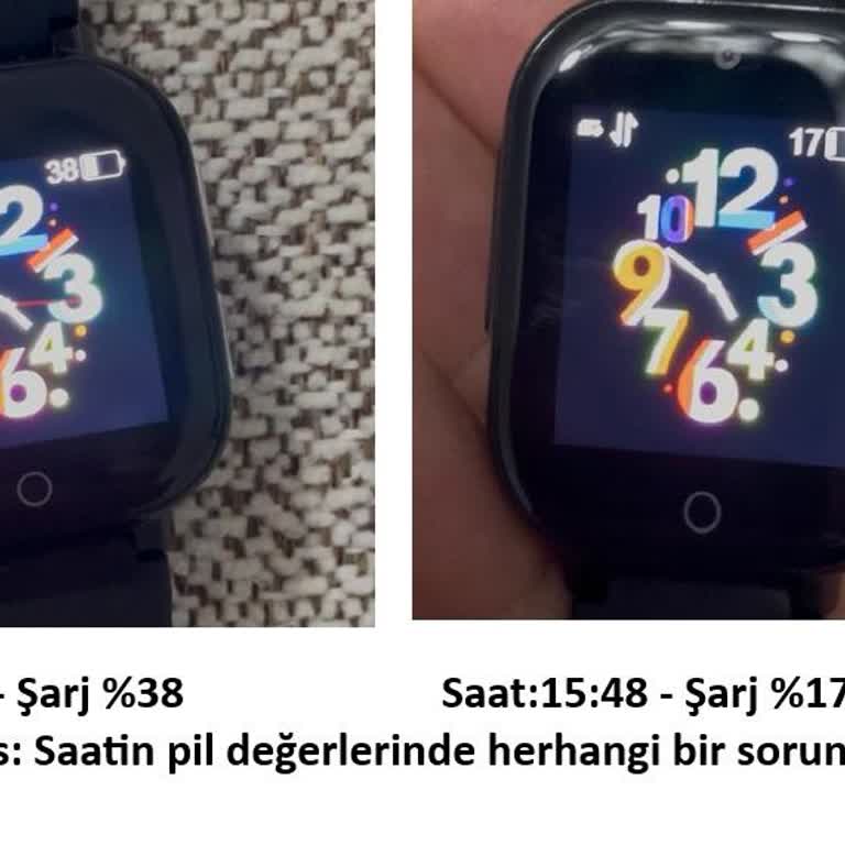 Şarjı Hızla Biten Çocuk Saati Servis Raporunda Sorun Görülmüyor