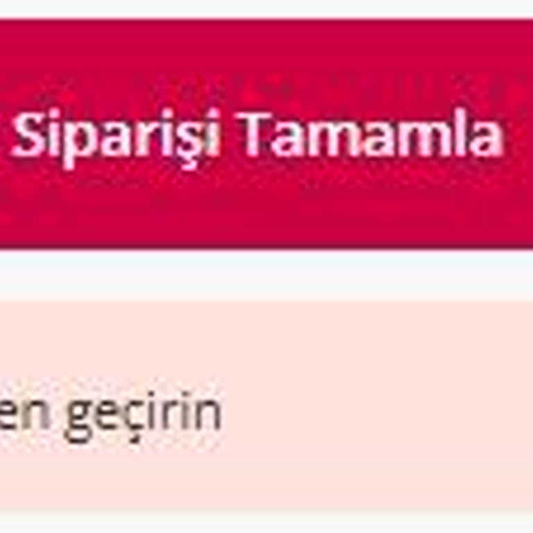 Yemeksepeti Market Bölümünde Sipariş Oluşturulamıyor