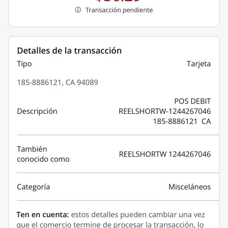 Cargos Recurrentes Indebidos de ReelShort, Solicito Anular Suscripción