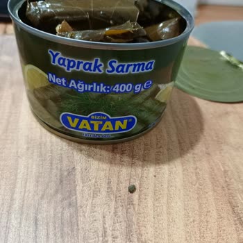Şok Markette Yaprak Sarma Konservesinde Sert Cisim Diş Kırılmasına Neden Oldu