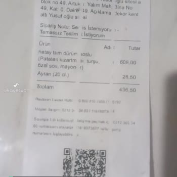 Baydöner Zehirli Çiğ Döner