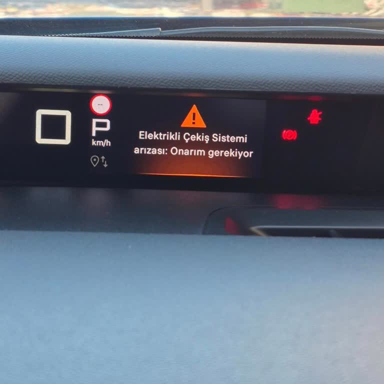 Elektrikli Çekiş Sistemi Arızası Nedeniyle Araç Değişimi Ve Ücretsiz İkame Araç Talebi