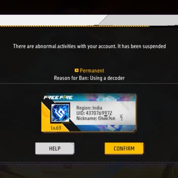 FF ID Unban Please