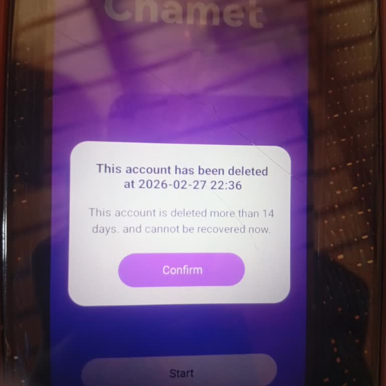 Chamet Account Log In Issue