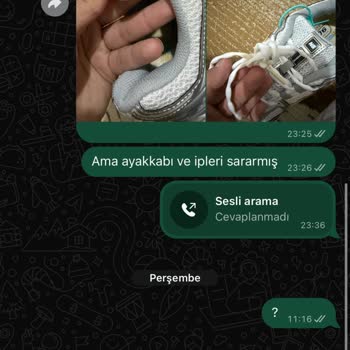 Sararmış Ayakkabı Ve Cevapsız Satıcıya Karşı İade Talebi