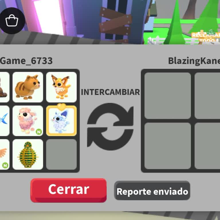Mascotas retenidas en intercambio, pido devolución urgente a Roblox