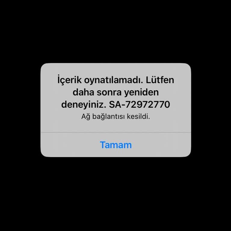 Iphone'da Wi‑Fi Üzerinden Tod TV Yayını Kesiliyor Ve İçerik Oynatılamıyor