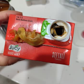 Jucy Şeftali Nektarında Bebek İçin Tehlikeli Kontaminasyon