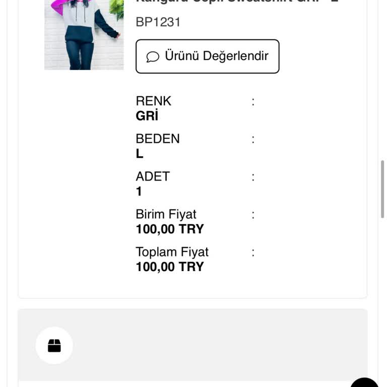 Poncik Butik Ödemeli Siparişlerimin Gönderilmemesi Ve İade Talebi