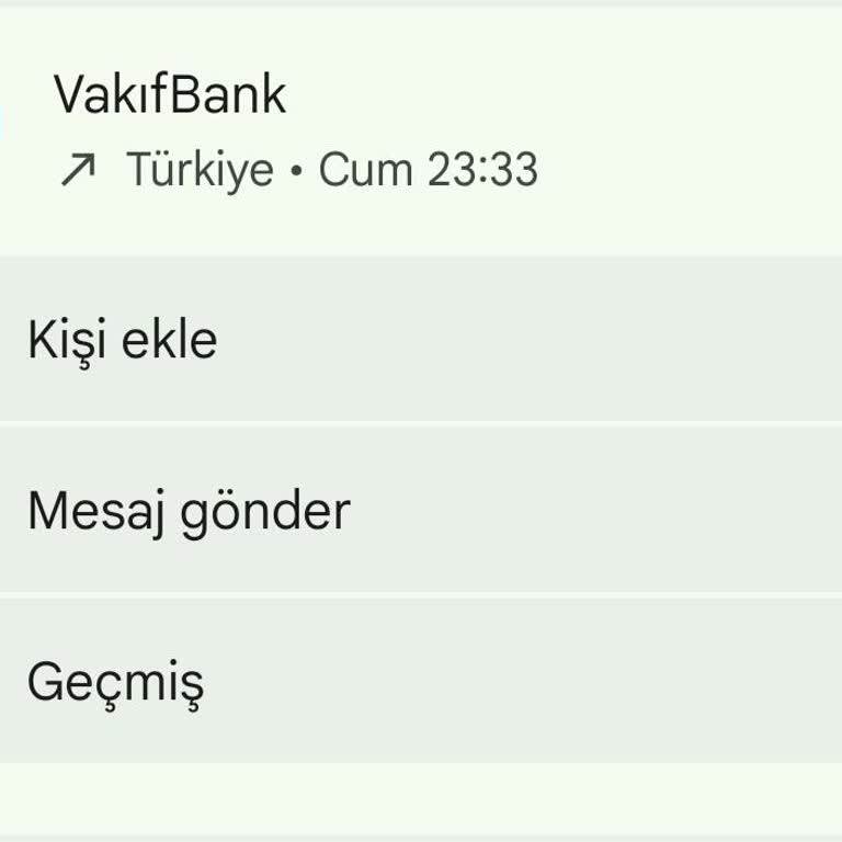 VakıfBank Kredi Kartımdan Yetkisiz İşlemler Ve Güvenlik Açığı