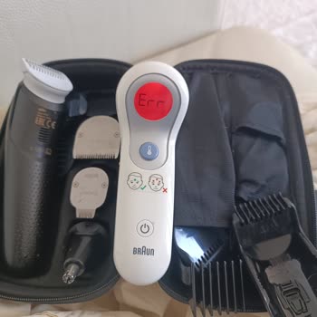 Braun Tıraş Makinesi Şarj Tutmuyor Ve Termometre Sürekli Hata Veriyor, Ayıplı Ürün