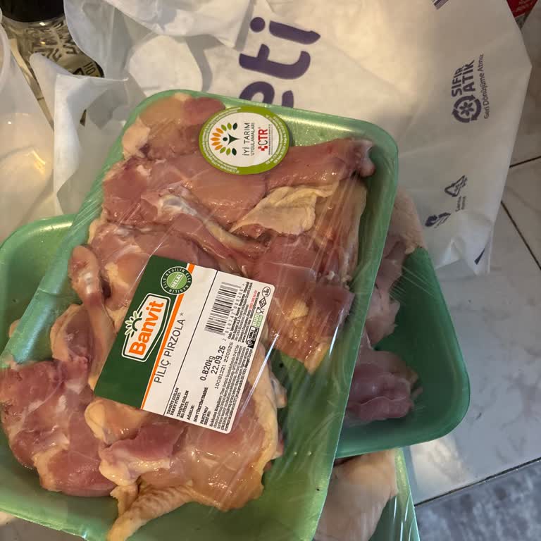 Getir Market'te Bozulmuş Tavuk Ve Soğuk Zincir İhlali