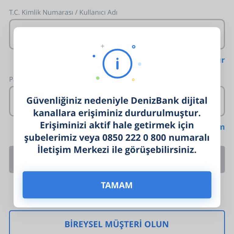Şube Yok, Dijital Erişim Engellendi Ve Acil Çözüm Bekliyorum