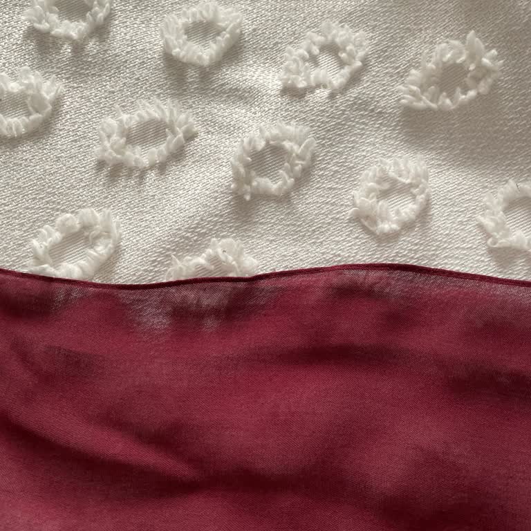 Fresh Scarf Şallarındaki Kesim Bozukluğu Ve Lekeler