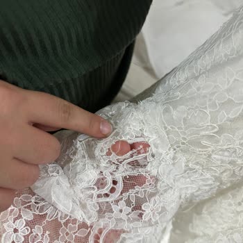 Pendik Story Pure White Kusurlu Ve Özensiz Hazırlanmış Gelinlik
