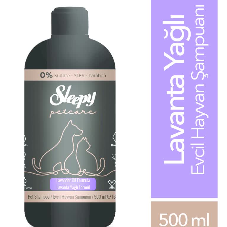 Sleepy Lavantalı Köpek Şampuanı Haznedar Şubesinde Stok Yok