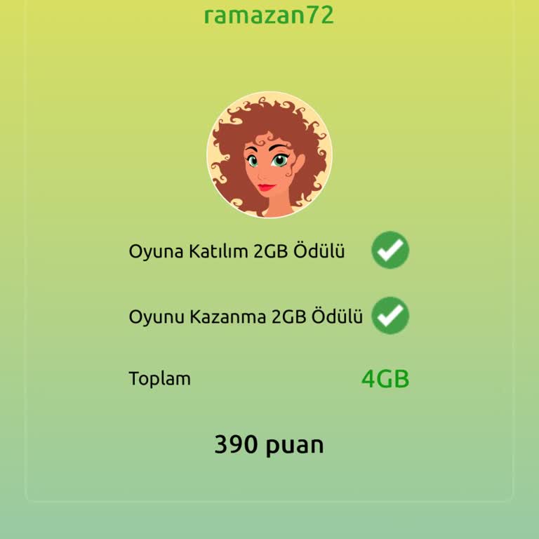 Oyun Kazanımlarımda Reklam Edilen 4 GB İnternet Sadece 2 GB Olarak Veriliyor