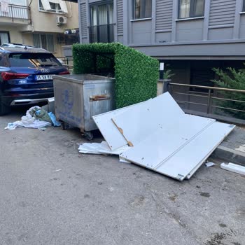 Maltepe Çimen Sokakta Çöp Konteynerleri Nedeniyle Koku Ve Hijyen Sorunu