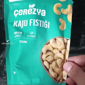 Çerezya Kajudan Çıkan Böcek!