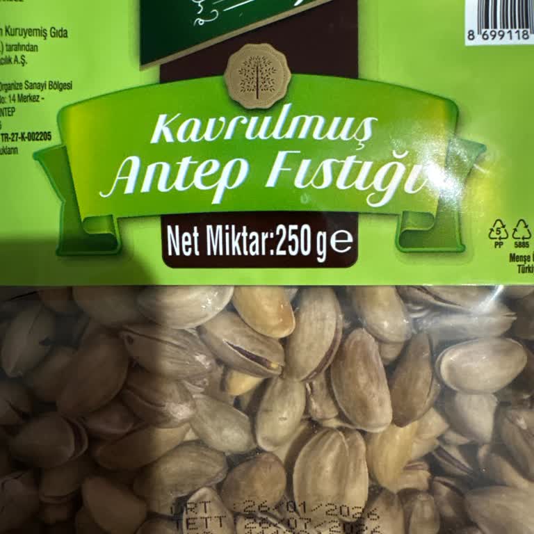 A101 Şubesinde Tarihi Geçmiş Antep Fıstığı Satışı Şikayet Edildi