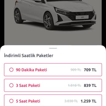 İndirimli Saatlik Pakette Kilometre Ücreti Açıklanmadığı İçin Şikayet