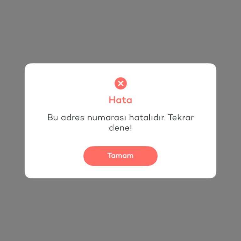 Kimlik Doğrulama Sırasında Adres Numarası Hatası Ve 1.995 TL’yi Kullanamama