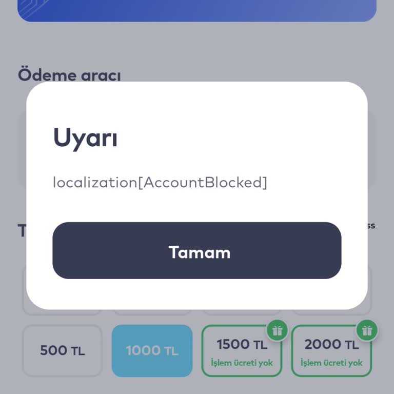 İstanbul Dijital Kart Hesabım Blokeli, TL Yükleyemiyorum