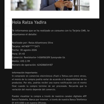 Suscripción no autorizada en ReelShort, pido baja y devolución de los cargos