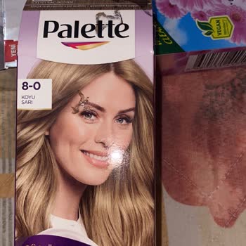 Palette 8-0 Koyu Sarı Saç Boyası Renk Uyumsuzluğu Ve Yanlış Kod