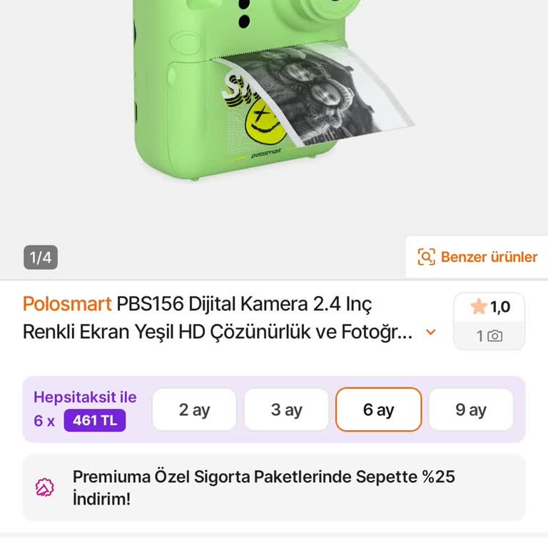 Hepsiburada'da Arızalı Fotoğraf Makinesi İade Talebinin Haksız Reddedilmesi