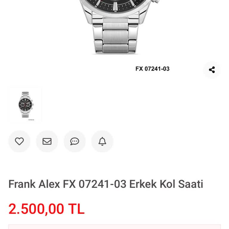 Emir Kuyumculuk’ta Frank Alex Saat İçin Aşırı Fiyatlandırma Ve İade Talebi