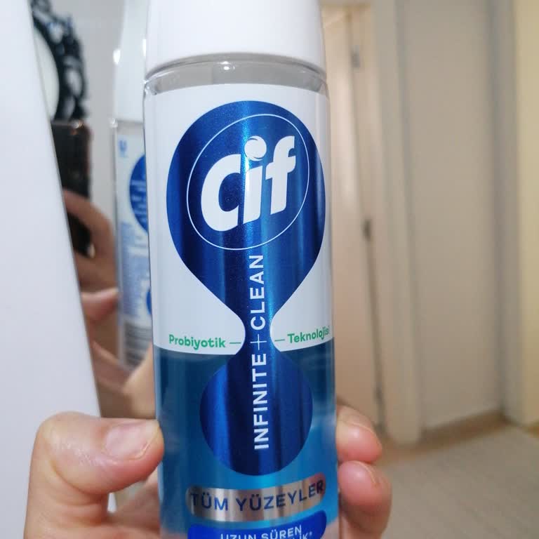 Cif Infinite Clean Camlarda Lekeli İz Ve Matlaşma Sorunu