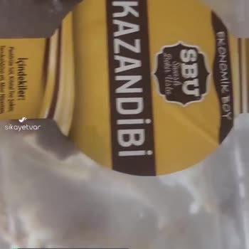 Tatbak Gıda Sbu Kazandibi Tatlısından Plastik Parça Çıktı