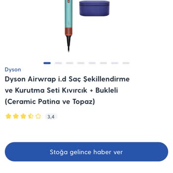Turkcell Pasaj'dan Alınan Dyson Airwrap Setinde Eksik Parçalar Ve Yardımcı Olunamaması