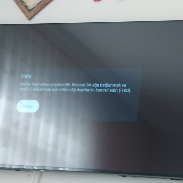 Netflix'e Erişemeyen Dijitsu 55DQ40000 Model Televizyon Sorunu