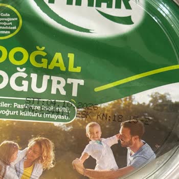 Mavi Küflü Pınar Doğal Yoğurt Paketi Sağlık Riski Oluşturuyor