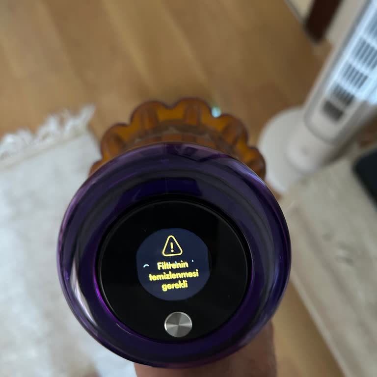 Dyson V15 Süpürge Hava Yolu Tıkanması Ve Filtre Uyarısı Sorunu