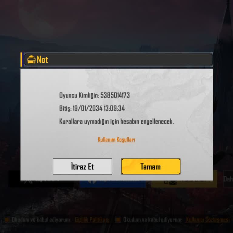 Epindinar'da 2.450 TL Ödeme Sonrası PUBG Hesabım Engellendi Ve İade Talep Ediyorum