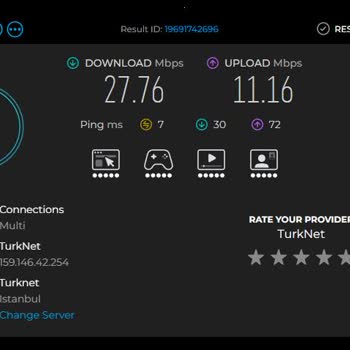 Sözleşmede Verilen 100 Mbps Hızının Gerçekleşmemesi