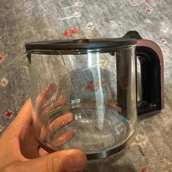Cam Sürahili Kahve Makinesinin Çatlaması Ve Garanti Talebi